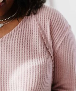 Trendsi Jodifl Stay Awhile Waffle Knit Tee Apparel 21 Trendsi Jodifl Stay Awhile Waffle Knit Tee Apparel