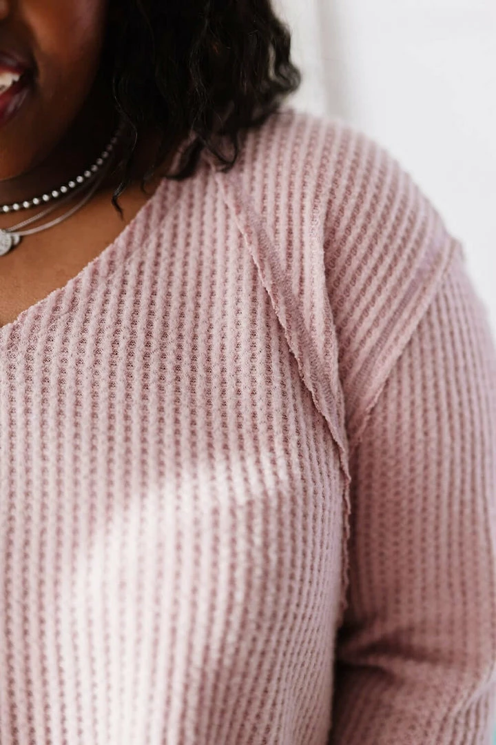 Trendsi Jodifl Stay Awhile Waffle Knit Tee Apparel 8 Trendsi Jodifl Stay Awhile Waffle Knit Tee Apparel