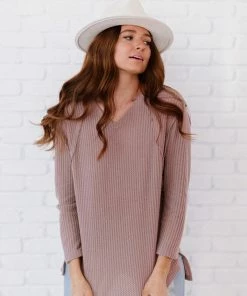 Trendsi Jodifl Stay Awhile Waffle Knit Tee Apparel 22 Trendsi Jodifl Stay Awhile Waffle Knit Tee Apparel