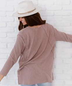 Trendsi Jodifl Stay Awhile Waffle Knit Tee Apparel 25 Trendsi Jodifl Stay Awhile Waffle Knit Tee Apparel