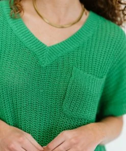 Trendsi You Belong Short Sleeve Sweater