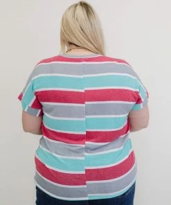 Trendsi Road Trippin' Striped Tee 12 Trendsi Road Trippin' Striped Tee