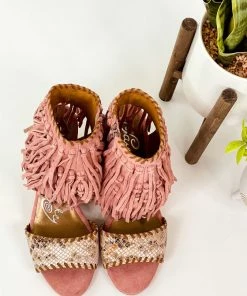 Apparel Naughty Monkey True Wedge In Blush