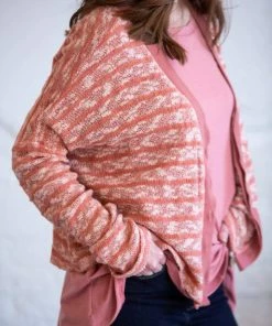 Umgee Apparel London Rose Striped Knit Cardigan 9 Umgee Apparel London Rose Striped Knit Cardigan