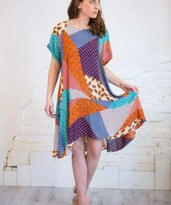 Umgee Dresses + Skirts + Jumpsuits Roslyn Paisley Dress (GHG-M)