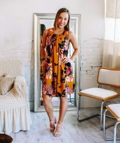 Umgee Apparel Summer Sun A Line Dress