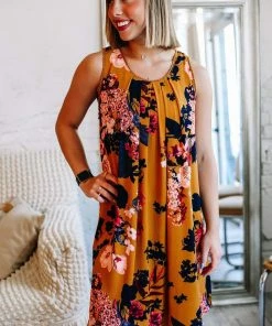 Umgee Apparel Summer Sun A Line Dress
