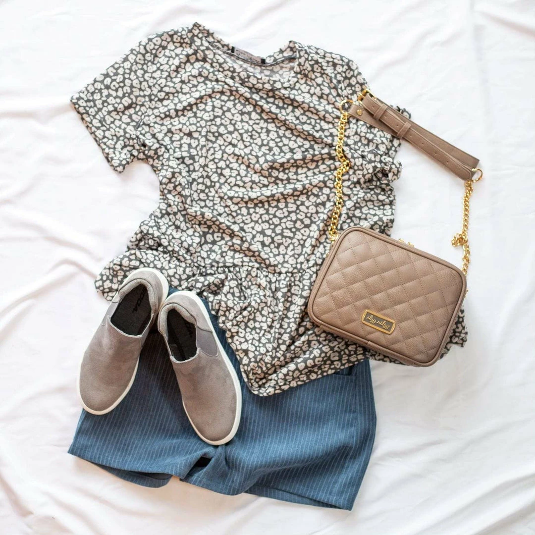 Umgee Trousers + Leggings + Denim Josephine Blue Corduroy Shorts 4 Umgee Trousers + Leggings + Denim Josephine Blue Corduroy Shorts