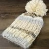 Urbanista Apparel Metallic Shimmer Pompom Beanie