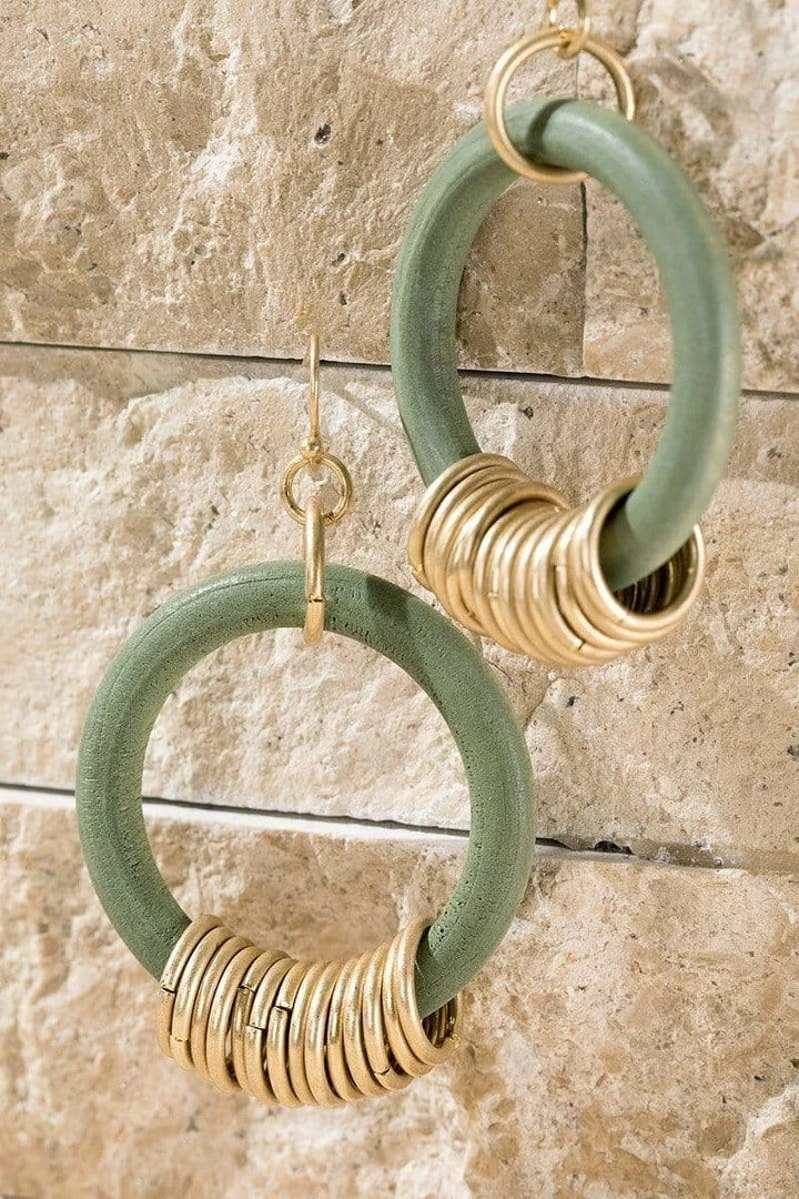 Urbanista Cambridge Wooden Earrings Jewelry + Handbags + Accessories 1 Urbanista Cambridge Wooden Earrings Jewelry + Handbags + Accessories