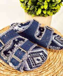 Very G Venus Slide In Navy Apparel