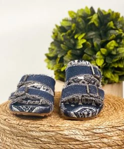 Very G Venus Slide In Navy Apparel