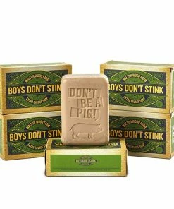 Walton Wood Farm Corp. Boys Don't Stink XXL Oatmeal Soap Bars Gifts