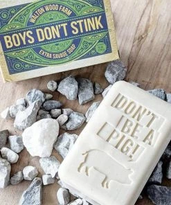 Walton Wood Farm Corp. Boys Don't Stink XXL Oatmeal Soap Bars Gifts 5 Walton Wood Farm Corp. Boys Don't Stink XXL Oatmeal Soap Bars Gifts