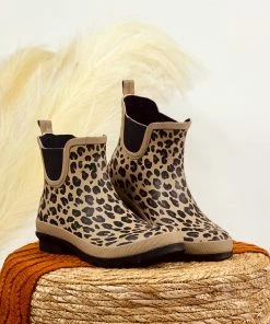 Corkys Yikes Rain Boots In Leopard Apparel