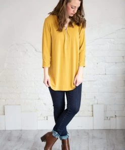 Zenana Tops Loui Zip Blouse 12 Zenana Tops Loui Zip Blouse