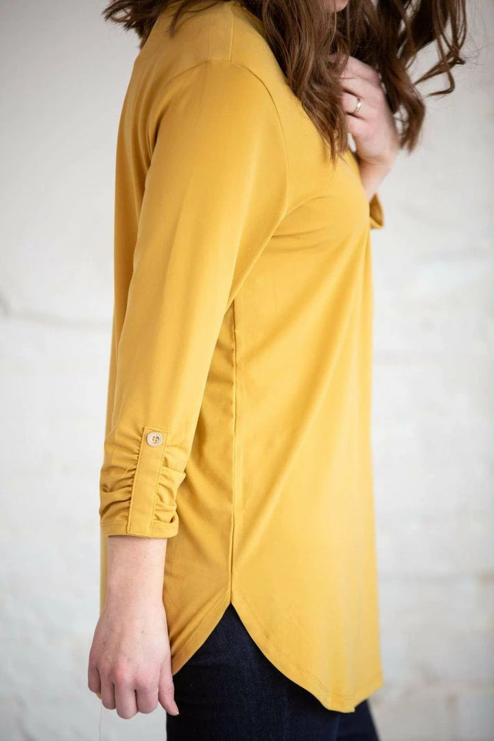 Zenana Tops Loui Zip Blouse 4 Zenana Tops Loui Zip Blouse