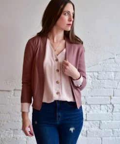 Zenana Tops Matilda Puff Sleeve Button Down Shirt