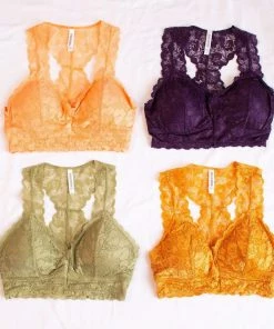Zenana Lace Tank Bralette
