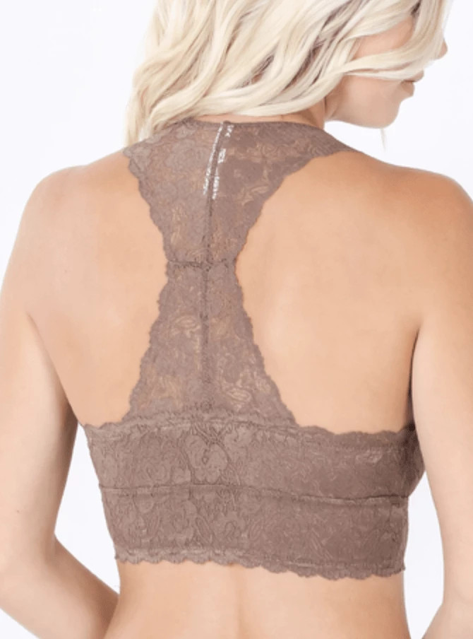 Zenana Lace Tank Bralette 4 Zenana Lace Tank Bralette