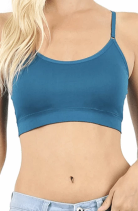 Zenana Tops Padded Seamless Bralette 2 Zenana Tops Padded Seamless Bralette
