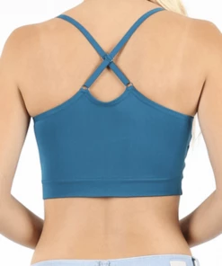 Zenana Tops Padded Seamless Bralette 9 Zenana Tops Padded Seamless Bralette