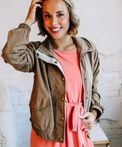 Zenana Falling For You Deep Coral Tulip Dress