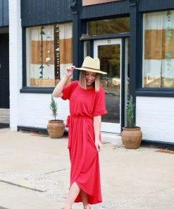 Zenana Apparel Falling For You Ruby Tulip Dress 10 Zenana Apparel Falling For You Ruby Tulip Dress