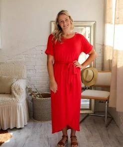 Zenana Apparel Falling For You Ruby Tulip Dress 15 Zenana Apparel Falling For You Ruby Tulip Dress