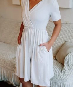 Zenana Grace'd Brushed Dress Apparel