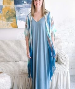 Zenana Dresses + Skirts + Jumpsuits Elizabeth Jane Maxi Dress