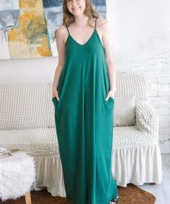 Zenana Dresses + Skirts + Jumpsuits Elizabeth Jane Maxi Dress
