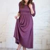 Zenana Kennedy Pleat Midi Dress Apparel