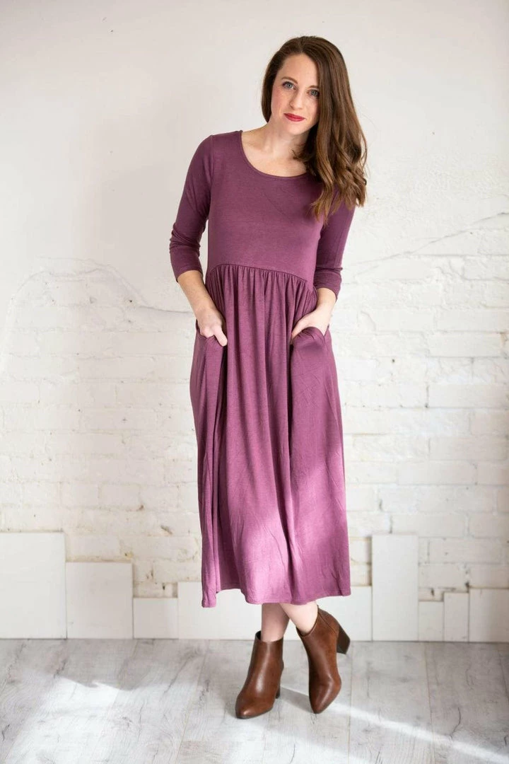 Zenana Kennedy Pleat Midi Dress Apparel 6 Zenana Kennedy Pleat Midi Dress Apparel