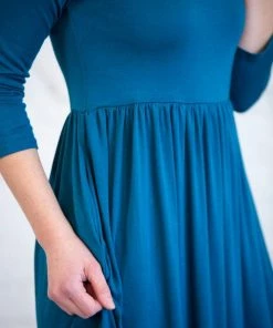 Zenana Kennedy Pleat Midi Dress Apparel 23 Zenana Kennedy Pleat Midi Dress Apparel