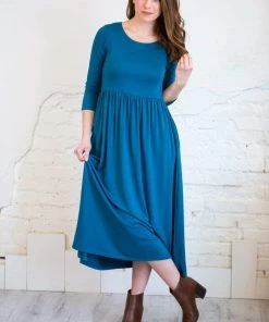 Zenana Kennedy Pleat Midi Dress Apparel 16 Zenana Kennedy Pleat Midi Dress Apparel