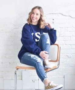 Zenana Comfy USA Sweatshirt 17 Zenana Comfy USA Sweatshirt