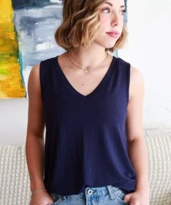 Zenana Apparel Take Me Back V-Neck Tank