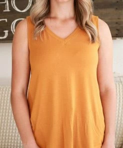 Zenana Apparel Take Me Back V-Neck Tank