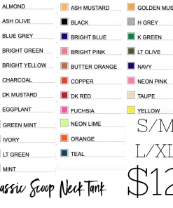 Zenana Apparel Berkley Scoop Neck Seamless Tank Top 17 Zenana Apparel Berkley Scoop Neck Seamless Tank Top