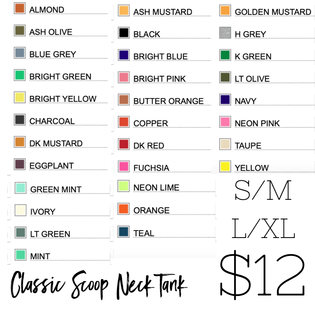 Zenana Apparel Berkley Scoop Neck Seamless Tank Top 4 Zenana Apparel Berkley Scoop Neck Seamless Tank Top