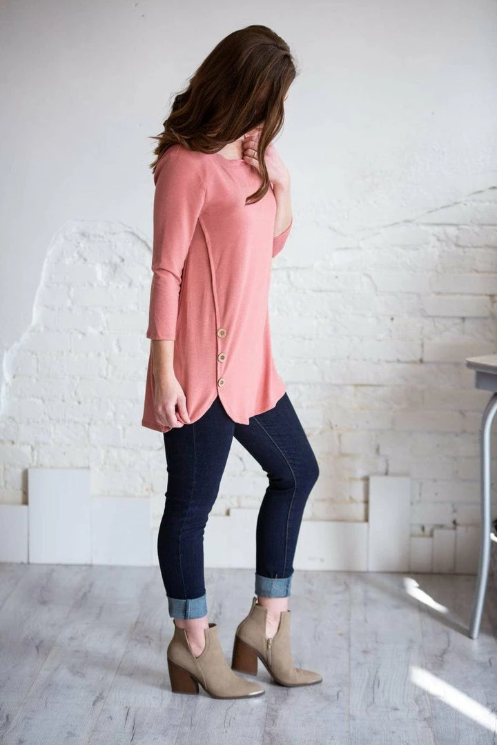 Zenana Tops Delilah Dolphin Hem Top 4 Zenana Tops Delilah Dolphin Hem Top