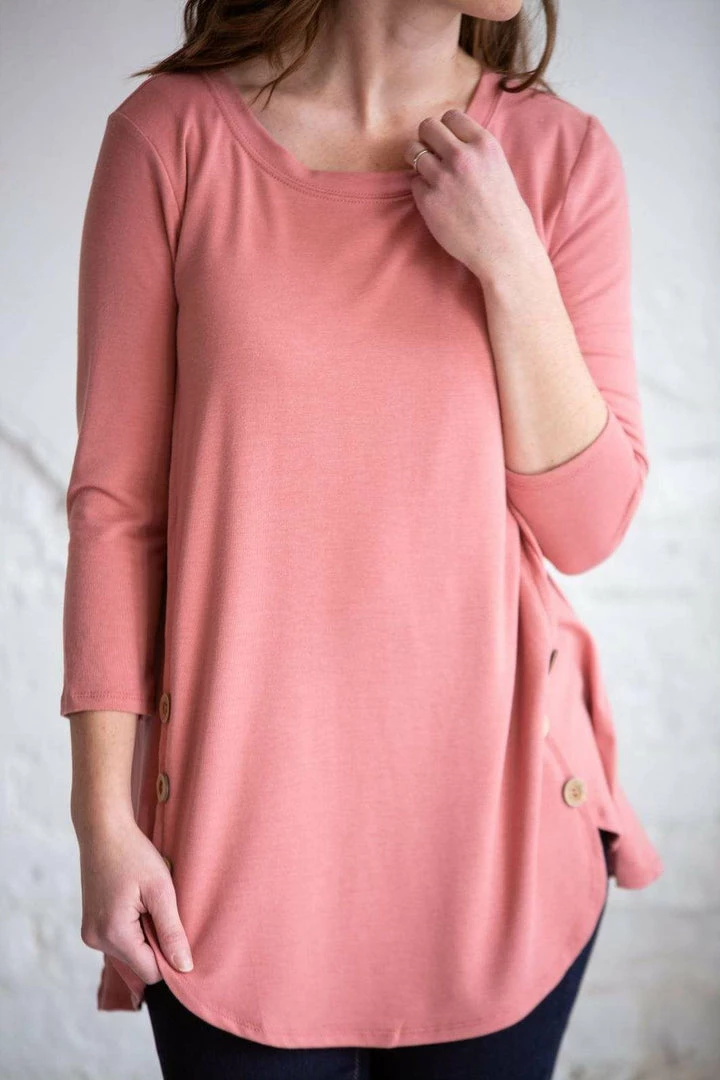 Zenana Tops Delilah Dolphin Hem Top 5 Zenana Tops Delilah Dolphin Hem Top