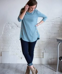 Zenana Tops Delilah Dolphin Hem Top 17 Zenana Tops Delilah Dolphin Hem Top