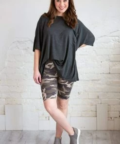 Zenana Tops Etta Pocket Luxe Tee