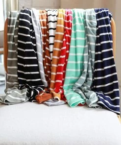 Zenana Apparel Laurel Stripe V-Neck 53 Zenana Apparel Laurel Stripe V-Neck