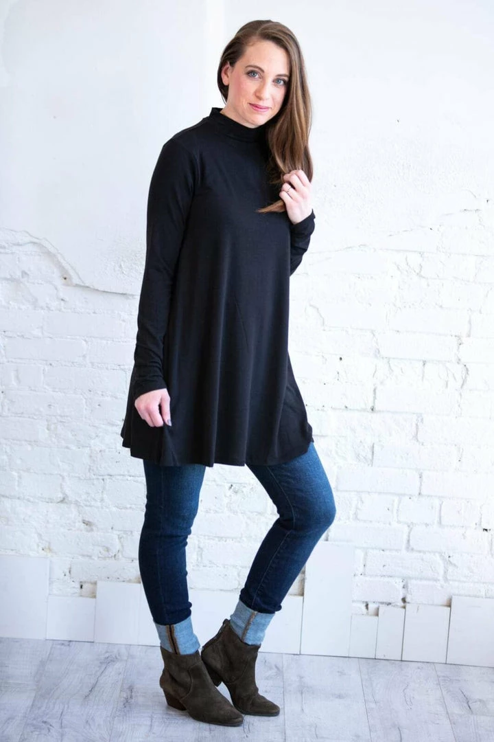 Zenana Long Sleeve Mock Neck Top 8 Zenana Long Sleeve Mock Neck Top