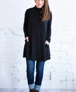 Zenana Long Sleeve Mock Neck Top 22 Zenana Long Sleeve Mock Neck Top