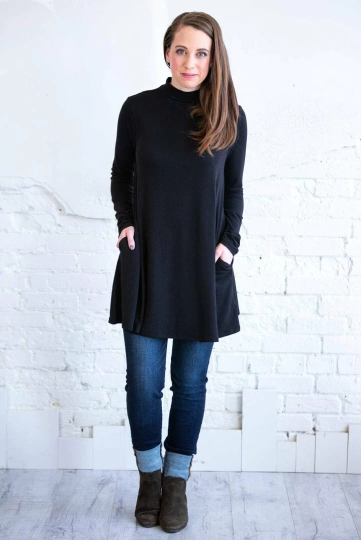 Zenana Long Sleeve Mock Neck Top 9 Zenana Long Sleeve Mock Neck Top