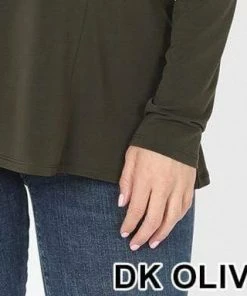 Zenana Long Sleeve Mock Neck Top 26 Zenana Long Sleeve Mock Neck Top